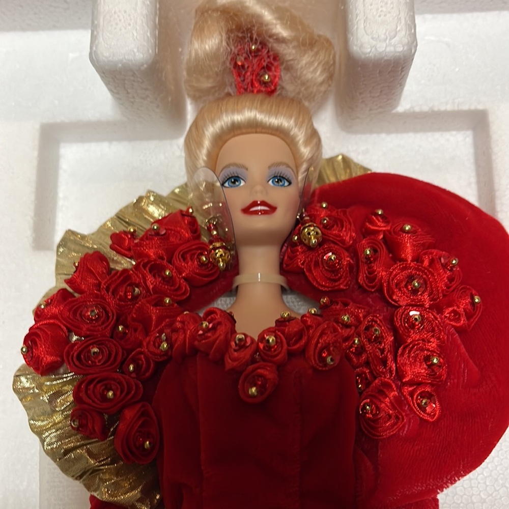 1995 - 50th Golden Anniversary Porcelain Barbie Doll-Limited Edition